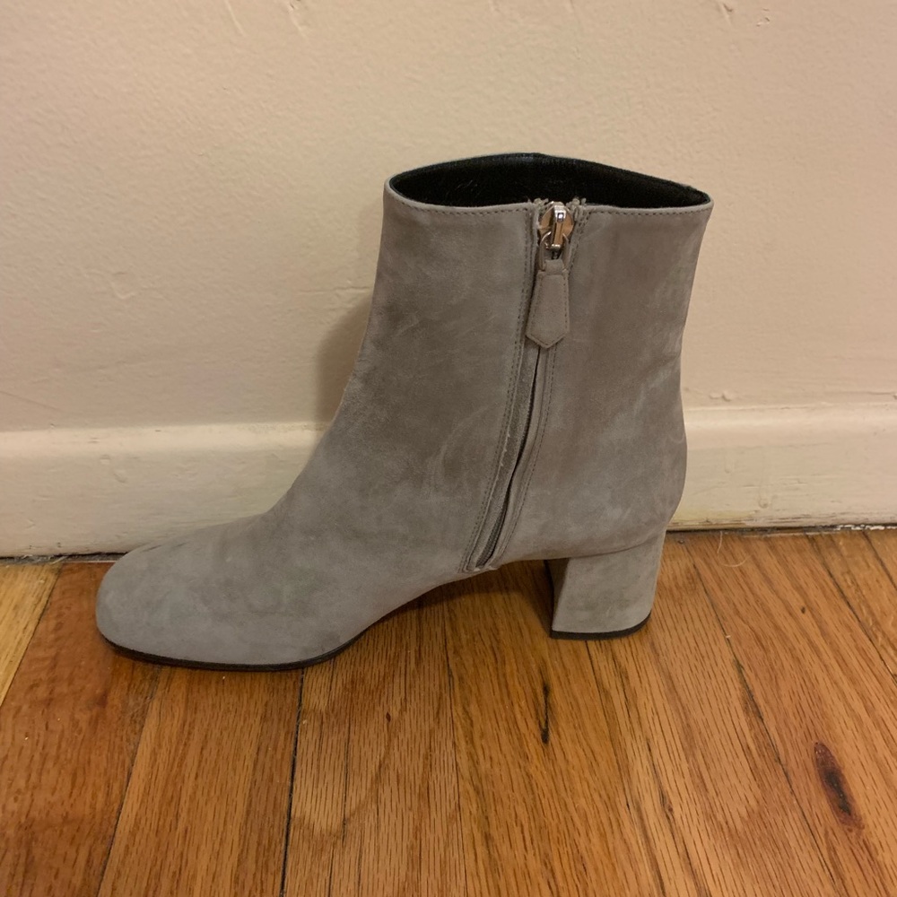 Prada Suede Ankle Boots - Picture 3 of 7